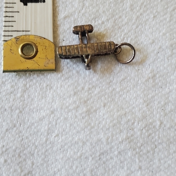 Vintage Sterling Silver 1903 Wright Flyer Charm - Picture 2 of 4